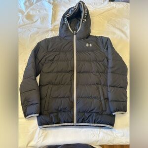 Boys Under Armour Puffer Jacket Youth Large